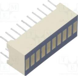KINGBRIGHT ELECTRONIC Display: LED; bargraph; green