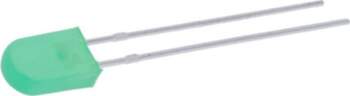 KINGBRIGHT ELECTRONIC LED; green; rectangular; 5x2
