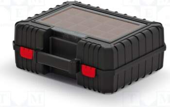 KISTENBERG Case; tool case; black; polymer