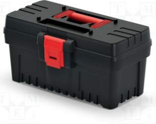 KISTENBERG Chest; tool case; black; polymer