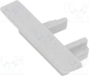 KLUŚ Cap for LED profiles; grey