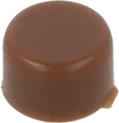 KNITTER-SWITCH Button; none; Body: brown; APE