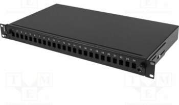 LANBERG Fiber patch panel; duplex,RACK