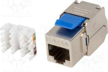 LANBERG RJ45 module; Keystone; RJ45 socket