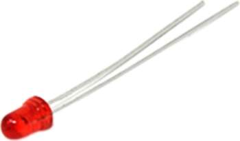LITEON LED; red; 3mm; 180÷400mcd; 45°