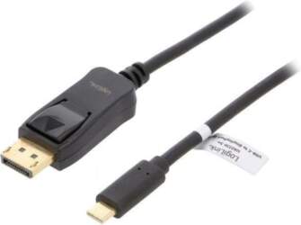 LOGILINK Adapter; DisplayPort plug,USB C
