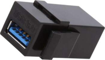 LOGILINK Coupler; socket; female x2; USB