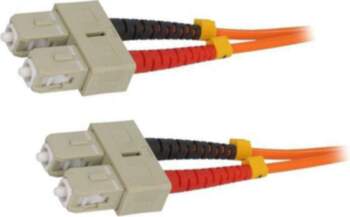 LOGILINK Fiber patch cord; OM2; SC/UPC