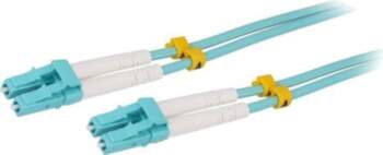 LOGILINK Fiber patch cord; OM3; LC/UPC