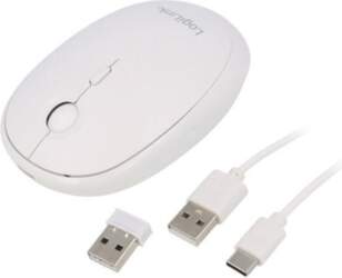 LOGILINK Mouse; white; USB A; wireless