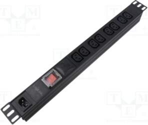 LOGILINK Plug socket strip: protective; Sockets: