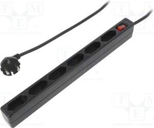 LOGILINK Plug socket strip: supply; Sockets: