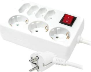 LOGILINK Plug socket strip: supply; Sockets: