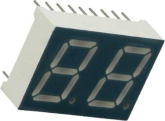 LUCKY LIGHT Display: LED; 7-segment; 13