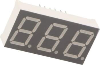 LUCKY LIGHT Display: LED; 7-segment; 14