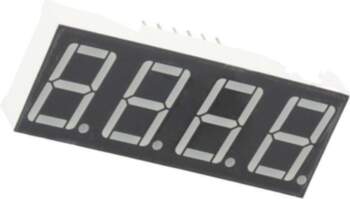 LUCKY LIGHT Display: LED; 7-segment; 14