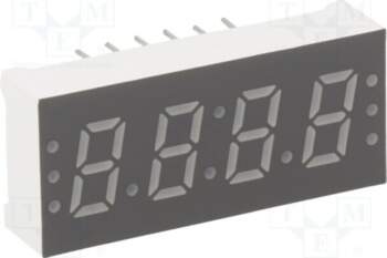 LUCKY LIGHT Display: LED; 7-segment; 7