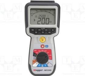 MEGGER Meter: insulation resistance; LCD; R