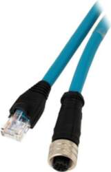 MOLEX Adapter; M12 female,RJ45 plug