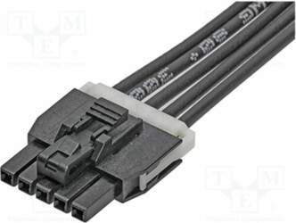 MOLEX Cable; PIN: 5; 8A; black