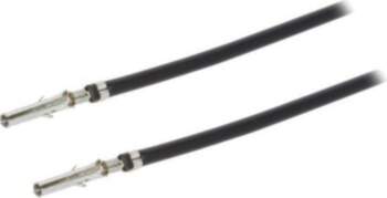 MOLEX Cable with crimped terminals; black