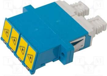 MOLEX Connector: fiber optic; coupler; single