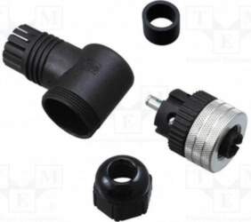 MOLEX Connector: M12; socket; PIN: 5
