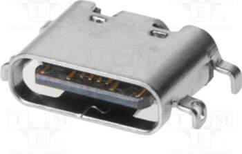 MOLEX Connector: USB C; socket; on