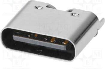 MOLEX Connector: USB C; socket; on