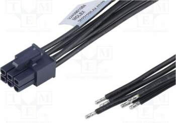 MOLEX Connector: wire-wire; PIN: 6; Inom: