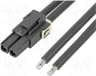 MOLEX PIN: 2; Mega-Fit; 25A; for