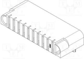 MOLEX Socket; female; 125V; PIN: 4