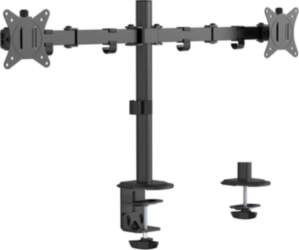 Monitora stiprinājums Gembird Adjustable Desk 2-display