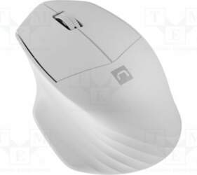 NATEC Mouse; SISKIN 2; white; USB