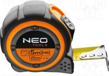 NEO TOOLS Measuring tape; L: 5m