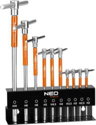 NEO TOOLS T-handle socket drivers 2–10