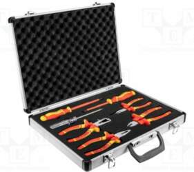 NEO TOOLS Tools set: pliers, insulation