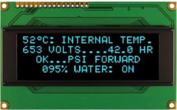 NEWHAVEN DISPLAY INTERNATIONAL Display: OLED; alphanumeric