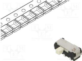 NIDEC COPAL ELECTRONICS Switch: slide; Pos: