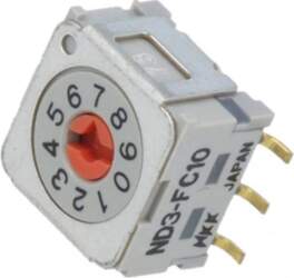 NKK SWITCHES Encoding switch; DEC/BCD; Pos: