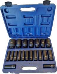 NO NAME IMPACT SOCKET SET 1/2"