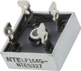 NTE ELECTRONICS Bridge rectifier: single-phase; Urmax: