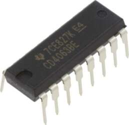 NTE ELECTRONICS IC: digital; 4bit,comparator