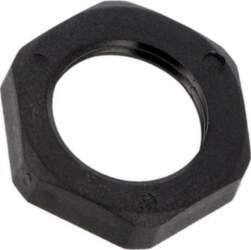 Nut; M16; polyamide; Thk: 5mm; Spanner: