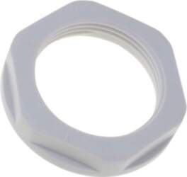 Nut; NPT3/4"; polyamide; grey; Thread: inch