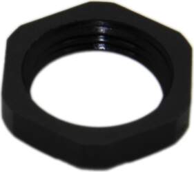 Nut; PG11; polyamide; Thk: 6.8mm