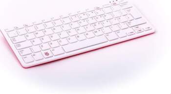 Official Raspberry Pi Keyboard, Red/White, US