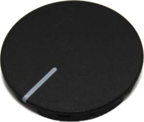 OKW Cap; ABS; black; push-in; Pointer: