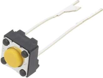 OMRON Electronic Components Microswitch TACT; SPST-NO