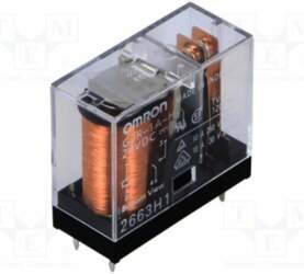 OMRON Electronic Components Relay: electromagnetic; Ucoil:
